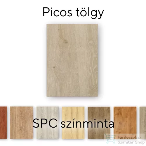 Leziter Picos tölgy SPC padló minta/db PIT-MINT