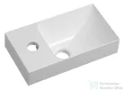 Sapho SMALL PICCOLINO öntöttmárvány mosdó, balos, 30,5x10x17cm (PK300)