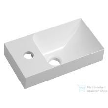   Sapho SMALL PICCOLINO öntöttmárvány mosdó, balos, 30,5x10x17cm (PK300)