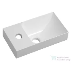   Sapho SMALL PICCOLINO öntöttmárvány mosdó, balos, 30,5x10x17cm (PK300)