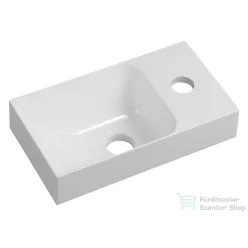   Sapho SMALL PICCOLINO öntöttmárvány mosdó, jobbos, 30,5x10x17cm (PK305)