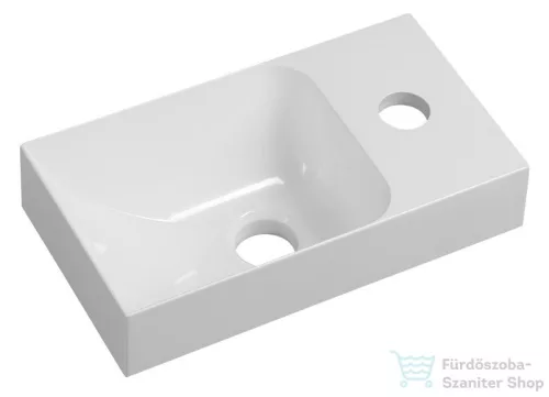 Sapho SMALL PICCOLINO öntöttmárvány mosdó, jobbos, 30,5x10x17cm (PK305)