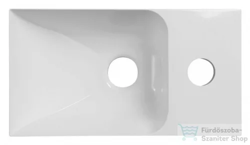 Sapho SMALL PICCOLINO öntöttmárvány mosdó, jobbos, 30,5x10x17cm (PK305)