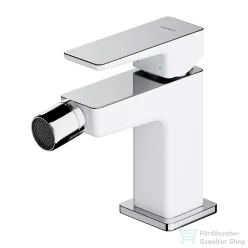   Omnires PARMA bidé csaptelep, leeresztő nélkül, króm/fehér PM7420CRB