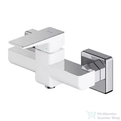   Omnires PARMA zuhany csaptelep zuhanyszett nélkül, króm/fehér PM7440CRB