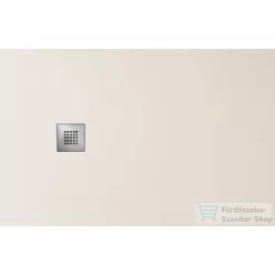   Sapho GELCO MITIA öntöttmárvány zuhanytálca, 120x80 cm, világos szürke PMSS12080