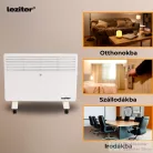 Leziter Asama elektromos fűtőtest 750W/1500W PN1500