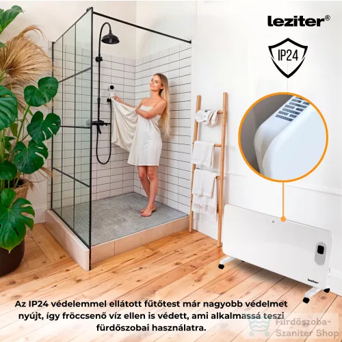 Leziter Methana elektromos fűtőtest 1000W/2000W PN2000DL