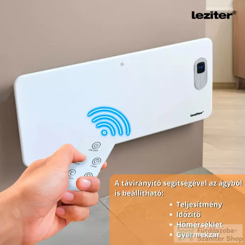 Leziter Methana elektromos fűtőtest 1000W/2000W PN2000DL
