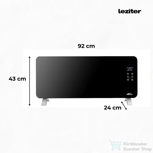 Leziter Hekla elektromos fűtőtest 1000W/2000W PN2000G