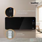 Leziter Hekla elektromos fűtőtest 1000W/2000W PN2000G
