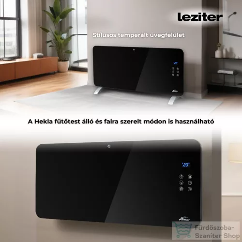 Leziter Hekla elektromos fűtőtest 1000W/2000W PN2000G