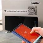 Leziter Hekla elektromos wifis okos fűtőtest 1200W/2400W PN2400G