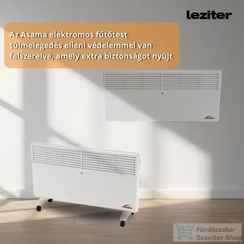 Leziter Asama elektromos fűtőtest 1250W/2500W PN2500