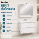 Leziter Porto 80 komplett sonoma tölgy-winston tölgy PO80STWT