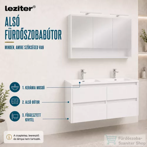 Leziter Porto Prime 120 komplett antracit-rauna szil POPR120ANRSZ