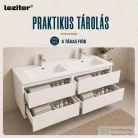 Leziter Porto Prime 120 komplett antracit-rauna szil POPR120ANRSZ