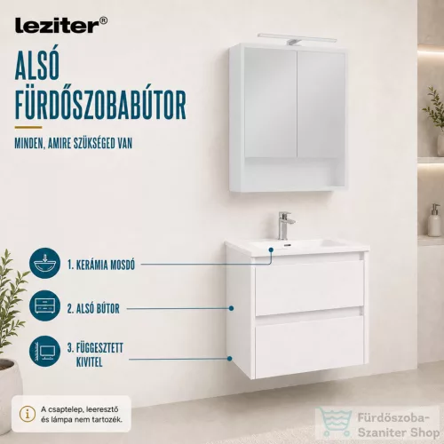 Leziter Porto Prime 60 komplett winston tölgy-winston tölgy POPR60WTWT