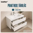 Leziter Porto Prime 80 komplett rauna szil-antracit POPR80RSZAN
