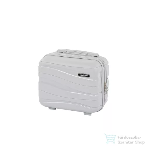 Leziter TraveLux Voyager kisméretű kézi bőrönd keményfedeles 26x31x14 cm szürke PP200-GR-14