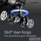 Leziter TraveLux Voyager kisméretű kézi bőrönd keményfedeles 26x31x14 cm szürke PP200-GR-14