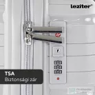 Leziter TraveLux Voyager kisméretű kézi bőrönd keményfedeles 26x31x14 cm szürke PP200-GR-14