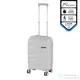 Leziter TraveLux Voyager kabinbőrönd keményfedeles 55x40x20 cm szürke PP200-GR-20