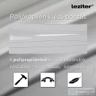 Leziter TraveLux Voyager kabinbőrönd keményfedeles 55x40x20 cm szürke PP200-GR-20