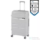 Leziter TraveLux Voyager nagy bőrönd keményfedeles 76x50x29 cm szürke PP200-GR-28