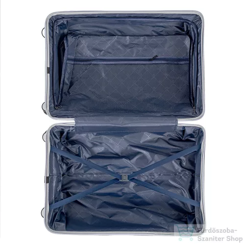 Leziter TraveLux Voyager nagy bőrönd keményfedeles 76x50x29 cm szürke PP200-GR-28
