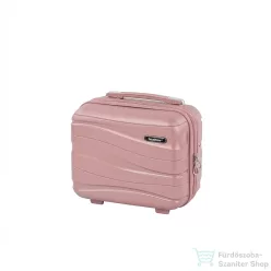  Leziter TraveLux Voyager kisméretű kézi bőrönd keményfedeles 26x31x14 cm mályvarózsaszín PP200-RG-14