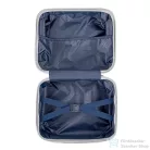 Leziter TraveLux Voyager kisméretű kézi bőrönd keményfedeles 26x31x14 cm mályvarózsaszín PP200-RG-14