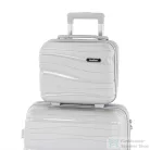 Leziter TraveLux Voyager kisméretű kézi bőrönd keményfedeles 26x31x14 cm mályvarózsaszín PP200-RG-14