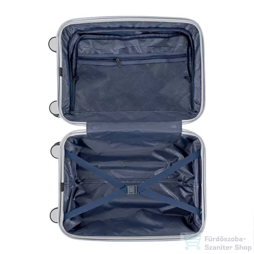 Leziter TraveLux Voyager kabinbőrönd keményfedeles 55x40x20 cm mályvarózsaszín PP200-RG-20
