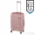 Leziter TraveLux Voyager közepes bőrönd keményfedeles 68x45x25 cm mályvarózsaszín PP200-RG-24