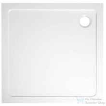   AQUALINE TECMI öntöttmárvány zuhanytálca, 80x80x3cm PQ008