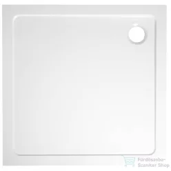   AQUALINE TECMI öntöttmárvány zuhanytálca, 80x80x3cm PQ008