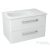 Sapho PURA mosdótartó szekrény 77x50,5x48,5cm, balos, fehér PR084