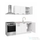 Leziter Praktik 120 panel konyhabútor fehér korpusz, fehér front PR120FHFH