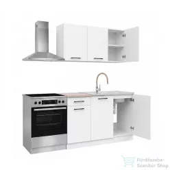   Leziter Praktik 120 panel konyhabútor fehér korpusz, fehér front PR120FHFH
