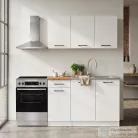 Leziter Praktik 120 panel konyhabútor fehér korpusz, fehér front PR120FHFH