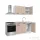 Leziter Praktik 120 panel konyhabútor fehér korpusz, sonoma tölgy front PR120FHST