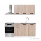 Leziter Praktik 120 panel konyhabútor fehér korpusz, sonoma tölgy front PR120FHST