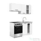Leziter Praktik 140 panel konyhabútor fehér korpusz, fehér front PR140FHFH