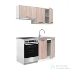 Leziter Praktik 140 panel konyhabútor fehér korpusz, sonoma tölgy front PR140FHST