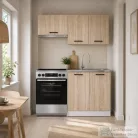 Leziter Praktik 140 panel konyhabútor fehér korpusz, sonoma tölgy front PR140FHST