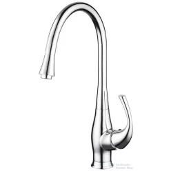 Sapho PRIM Mosogató csaptelep, mag. 38cm, króm PR21619