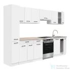 Leziter Praktik 270 konyhabútor fehér korpusz, fehér front PR270FHFH