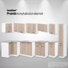 Leziter Praktik 30 kamraszekrény 2 ajtós, fehér-sonoma tölgy PR30KAM2AFHST