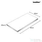 Leziter Praktik 30 konyhai munkalap beton PR30MLBE